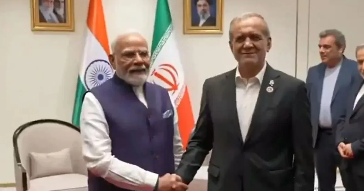 ईरान युद्ध के बाद पहली बार मिले पीएम मोदी और मसूद पेजेश्कियान, बिश्केक में हुई मुलाकात