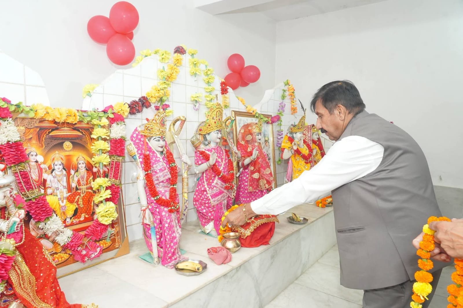 भदसाली अप्पर मंदिर के विकास पर खर्च होंगे 40 लाख रुपये: मुकेश अग्निहोत्री