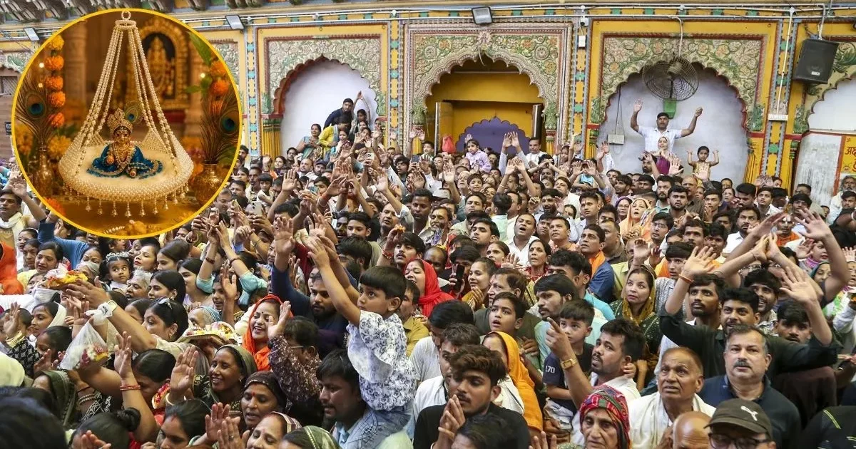 मथुरा-वृंदावन में 4 सितंबर को मनेगी जन्माष्टमी, मंदिरों में विशेष तैयारियां