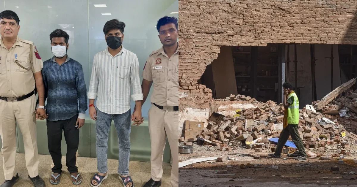 दिल्ली के सत्य निकेतन में PG बिल्डिंग गिरने का मामला