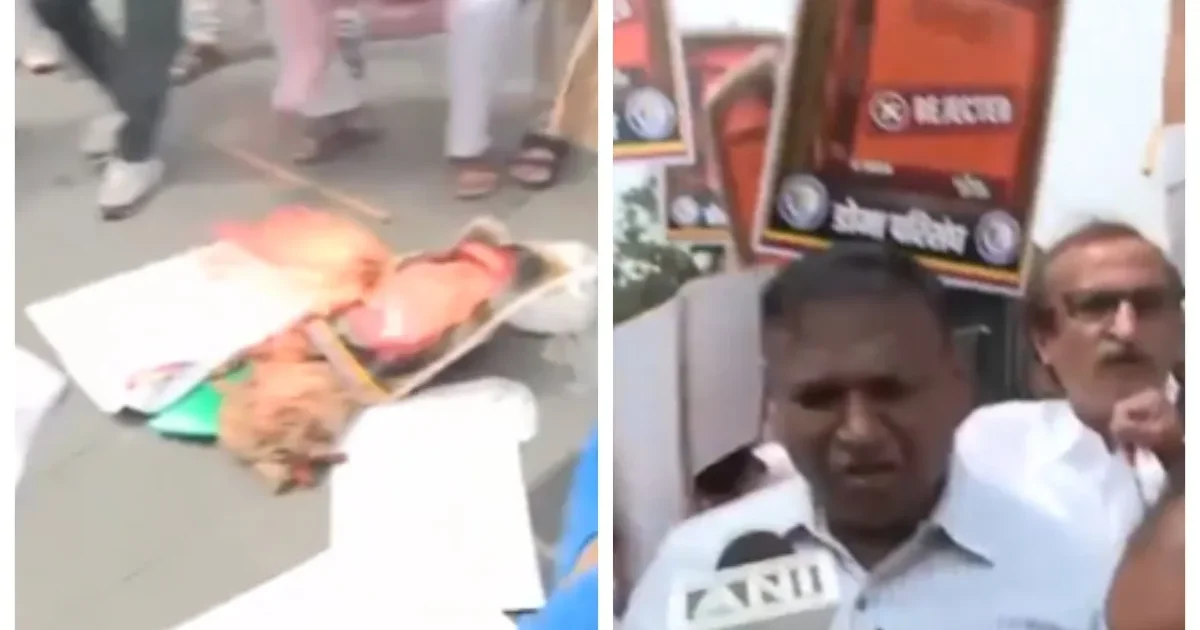 दिल्ली में RSS मुख्यालय के बाहर प्रदर्शन, कांग्रेस नेता उदित राज हिरासत में